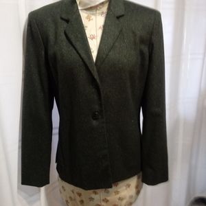 Wool blend jacket